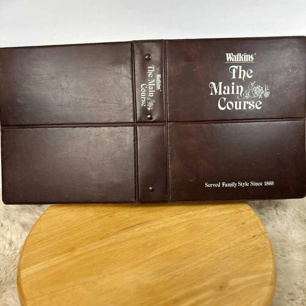 Watkins, The Main Course Served Family Style Since 1868‎ Cookbook Spiral Bound